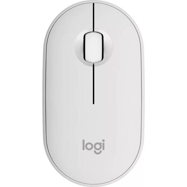 Mouse sem fio bluetooth Pebble 2, M350S, Branco, 910-007047, Logitech - CX 1 UN