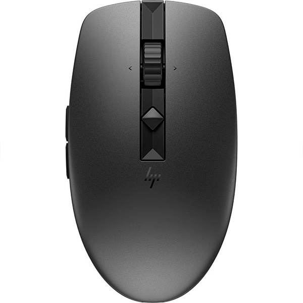 Mouse sem fio recarregável, HP 710, Silencioso, 1200dpi, Preto, 6E6F2AA, HP - CX 1 UN