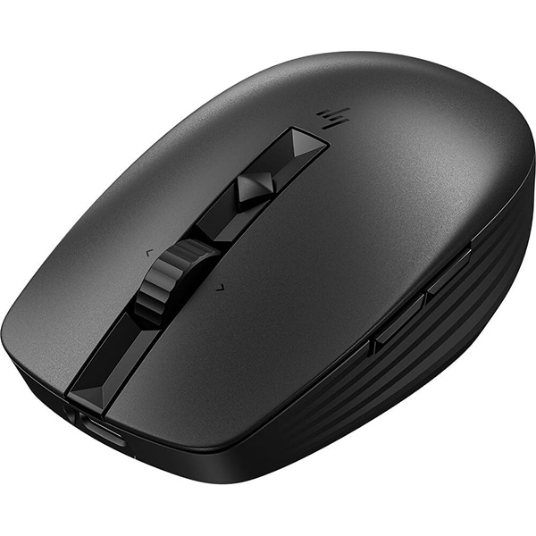 Mouse sem fio recarregável, HP 710, Silencioso, 1200dpi, Preto, 6E6F2AA, HP - CX 1 UN