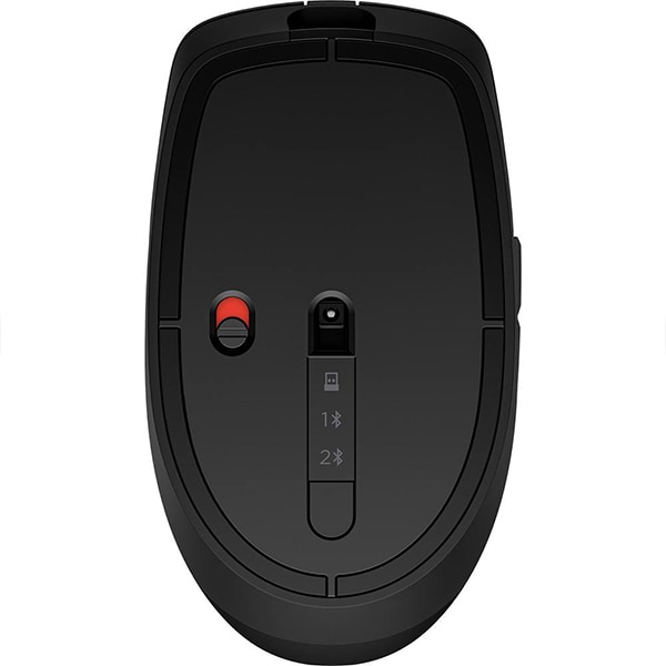 Mouse sem fio recarregável, HP 710, Silencioso, 1200dpi, Preto, 6E6F2AA, HP - CX 1 UN