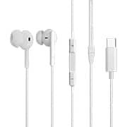 Fone de ouvido intra com microfone, Conexão USB C, Branco, FN592, Bright - BT 1 UN