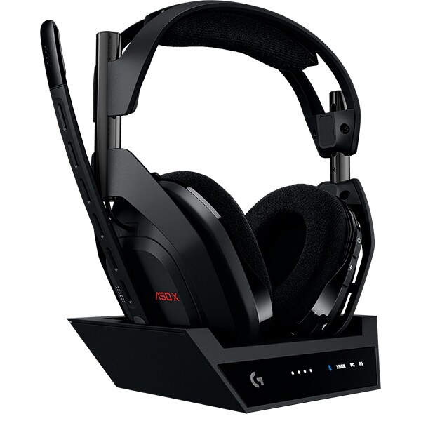 Headset Gamer sem Fio, Astro A50 + Base, para PS5/PC/XBOX, Preto, 939-002126, Astro by Logitech G - CX 1 UN