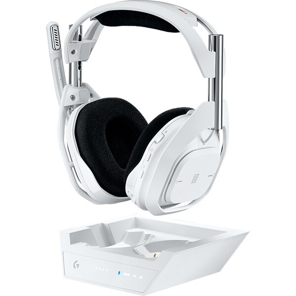 Headset Gamer sem Fio, Astro A50 + Base, para PS5/PC/XBOX, Branco, 939-002132 Logitech - CX 1 UN