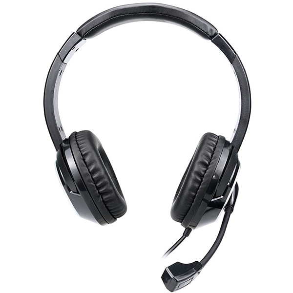 Headset com fio, com ajuste de volume, Conexão USB e P3, Preto, PH427, Multi - CX 1 UN