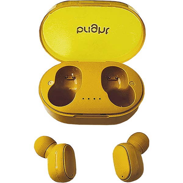 Fone de ouvido Bluetooth max sound, Amarelo, FN588, Bright - BT 1 UN