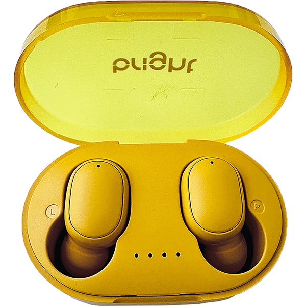 Fone de ouvido Bluetooth max sound, Amarelo, FN588, Bright - BT 1 UN