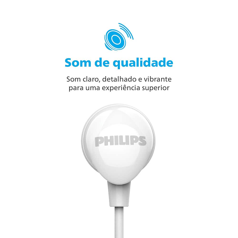 Fone de ouvido com microfone brancom, TAE2146, 86818, Philips - CX 1 UN