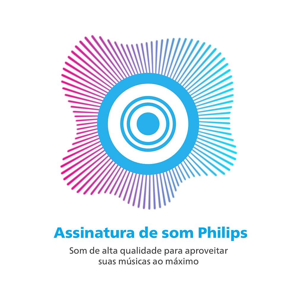 Fone de ouvido com microfone brancom, TAE2146, 86818, Philips - CX 1 UN