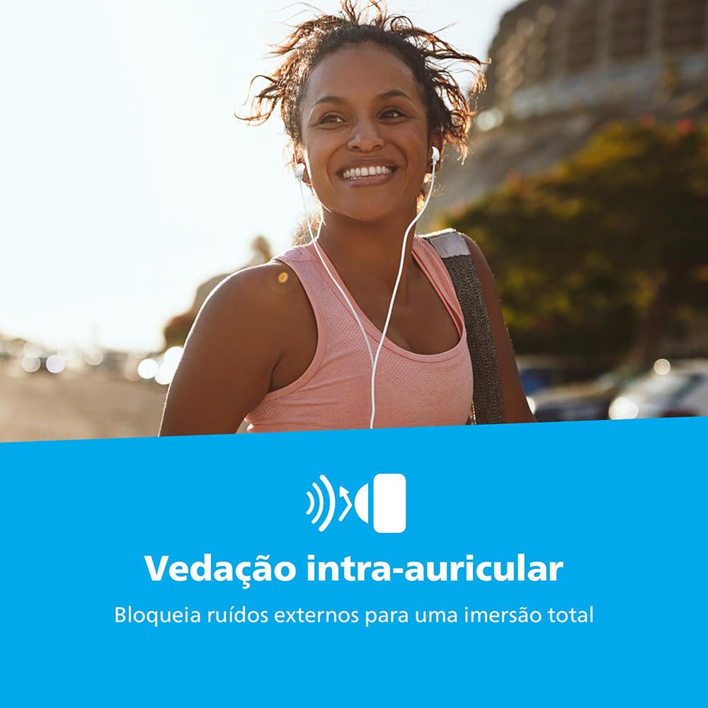 Fone de ouvido com microfone brancom, TAE2146, 86818, Philips - CX 1 UN
