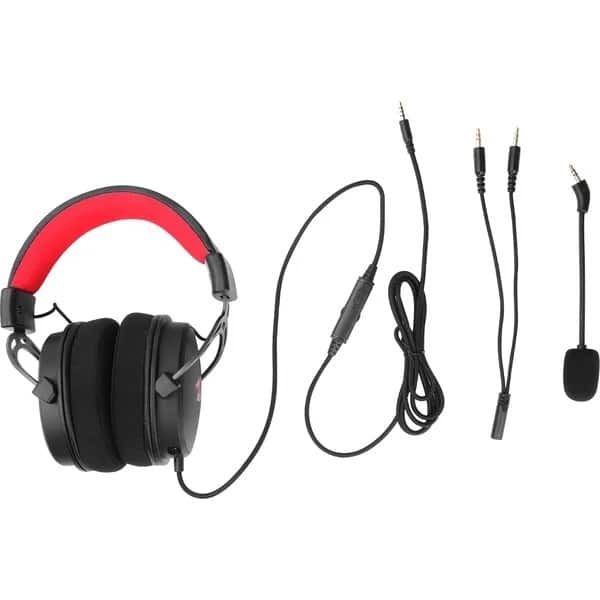 Headset Gamer Redragon Cragblade, P3, Drivers 53mm, Microfone Removível, Preto, H541, Redragon - CX 1 UN Headset Gamer Redragon Cragblade, P3, Drivers 53mm, Microfone Removível, Preto, H541, Redragon - CX 1 UN