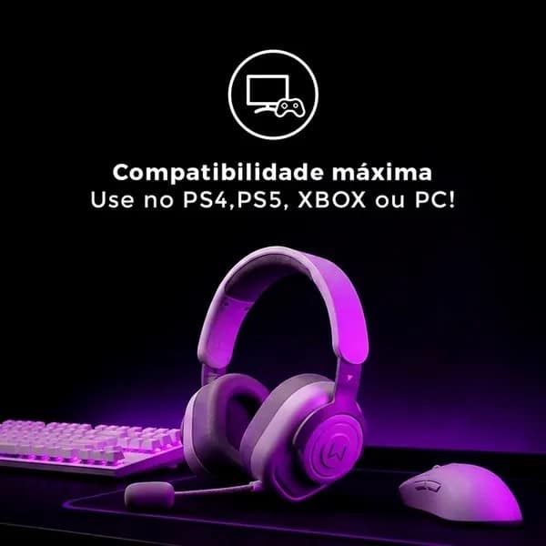 Headset Gamer P3 PH700 branco Warrior CX 1 UN Headset Gamer P3 PH700 branco Warrior CX 1 UN