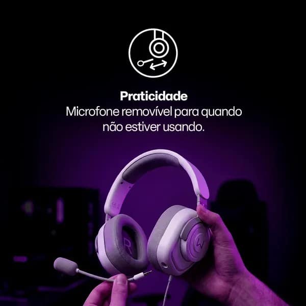 Headset Gamer P3 PH700 branco Warrior CX 1 UN Headset Gamer P3 PH700 branco Warrior CX 1 UN