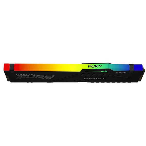 Memória RAM Kingston Fury Beast, 8GB (1 x 8GB), 5600MHz, DDR5, CL40, DIMM, RGB EXPO, Preto, KF556C40BBA-8 - BT 1 UN