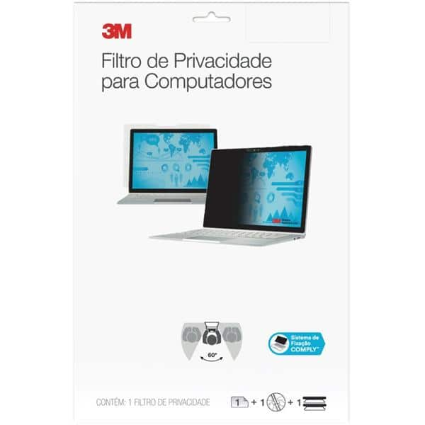 Filtro de privacidade p/notebook ou monitor 15.6" W - PT 1 UN