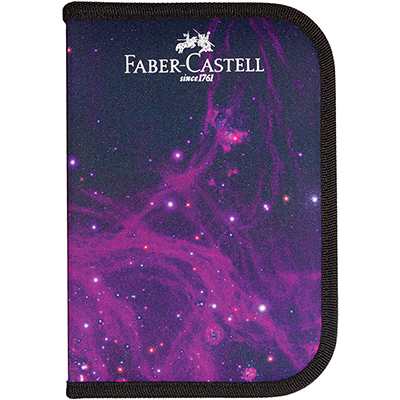 Estojo Escolar Coleção Cosmic, 18 itens, Faber-Castell - PT 1 UN Estojo Escolar Coleção Cosmic, 18 itens, Faber-Castell - PT 1 UN