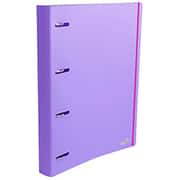 Fichário Universitário, Roxo, 4 argolas, 5037.R.000, Dello - PT 1 UN Fichário Universitário, Roxo, 4 argolas, 5037.R.000, Dello - PT 1 UN