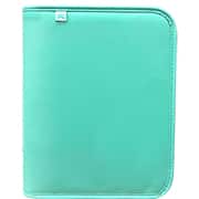 Fichário universitário, 4 argolas com zíper, Verde água, 5012, DAC - PT 1 UN Fichário universitário, 4 argolas com zíper, Verde água, 5012, DAC - PT 1 UN