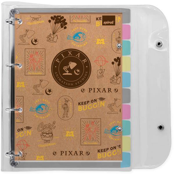 Fichário Universitário 4 Argolas com 200 Folhas, Pixar, 2646811, Spiral Px - PT 1 UN Fichário Universitário 4 Argolas com 200 Folhas, Pixar, 2646811, Spiral Px - PT 1 UN