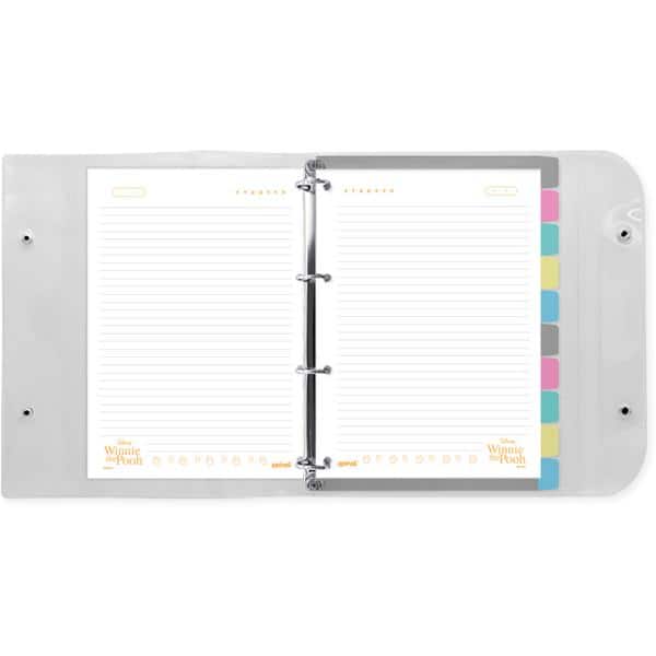 Fichário universitário 200fls 4 arg. Pooh 2646828 Spiral Pooh PT 1 UN