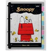 Fichário universitário 200fls 4 arg. Snoopy 2646835 Spiral Sno PT 1 UN