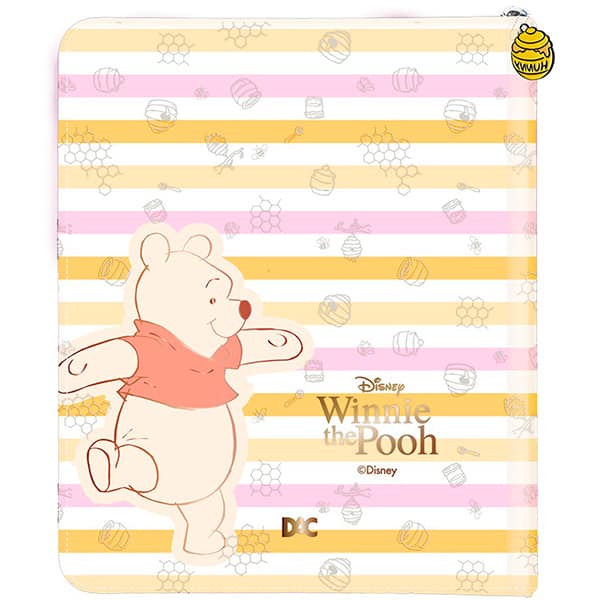 Fichário universitário 4arg. c/zíper 48fls Pooh 5367 DAC PT 1 UN