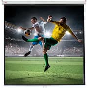 Tela de projeção 1,80x1,80 retrátil TRM180SA TT165 Tes CX 1 UN