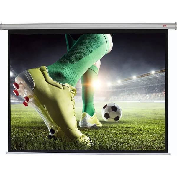 Tela de projeção elétrica 2,03x1,52m 220v TEM100VA TT421 Tes CX 1 UN