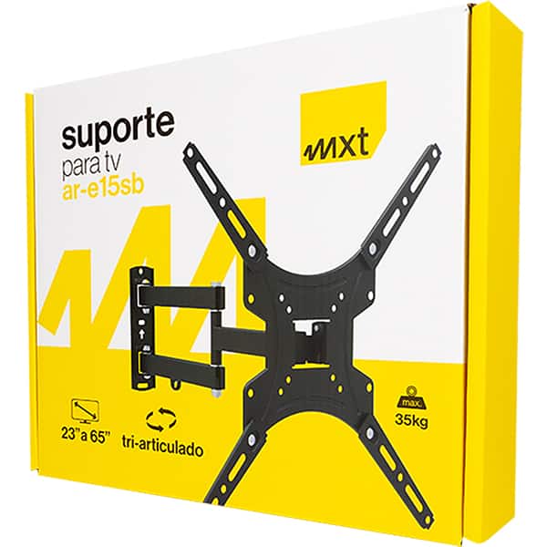 Suporte para TV tri-articulado 23" a 65" Mxt, 28.37.525 - CX 1 UN