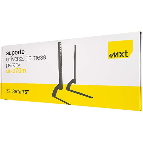 Suporte para TV base de mesa univ. 36"a75" AR-B75M 28.37.548 Mxt CX 1 UN