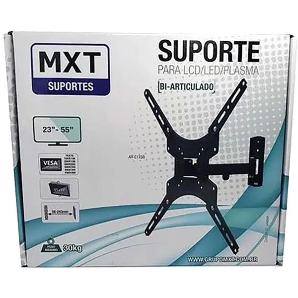 Suporte para TV bi-articulado 23" a 55" Mxt, AR-E13SB - CX 1 UN