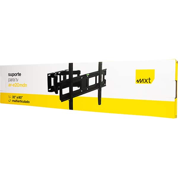 Suporte para TV multiarticulado, de 32 a 80 polegadas, AR-E20MDN, Mxt - CX 1 UN