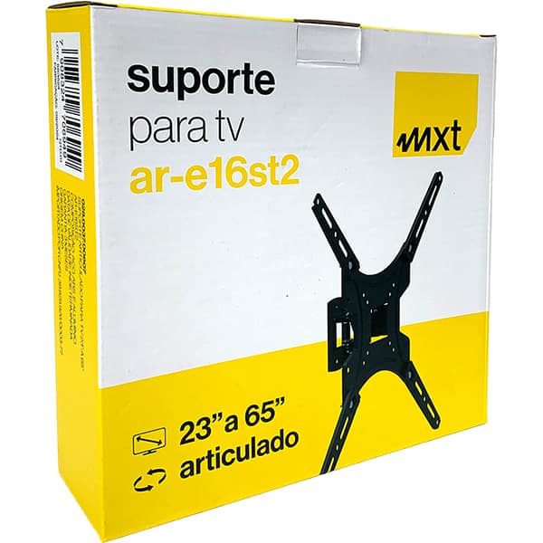 Suporte para TV articulado 23" a 65" AR-E16ST2 Mxt CX 1 UN