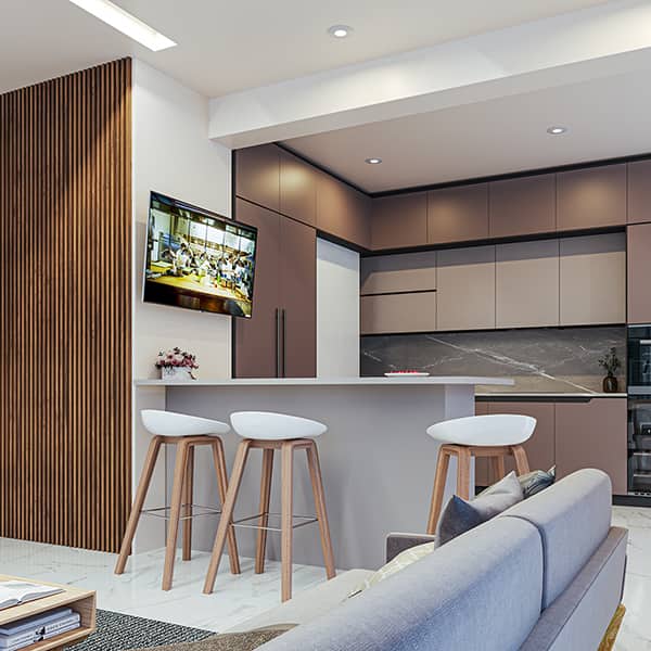 Suporte para TV inclinável, 10 a 85 polegadas, SBRUB910, Brasforma - BT 1 UN