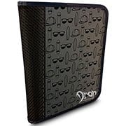 Fichário Universitário Drop, 4 argolas com zíper, 4287, Romitec - PT 1 UN