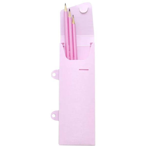Fichário universitário 4 rosa pastel 5022.WP Dello PT 1 UN