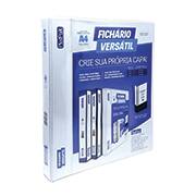 Fichário 2 argolas plástico A4 lombada 4.0 branco 306 Plastpark PT 1 UN Fichário 2 argolas plástico A4 lombada 4.0 branco 306 Plastpark PT 1 UN