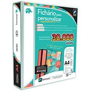 Fichário 4 argolas plástico A4 lombada 6.0 branco 1379 Chies PT 1 UN Fichário 4 argolas plástico A4 lombada 6.0 branco 1379 Chies PT 1 UN