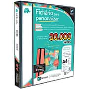 Fichário 4 argolas plástico A4 lombada 4.0 preto 1399 Chies PT 1 UN Fichário 4 argolas plástico A4 lombada 4.0 preto 1399 Chies PT 1 UN