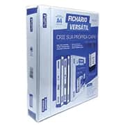 Fichário 4 argolas plástico A4 lombada 6.0 branco 313 Plastpark PT 1 UN Fichário 4 argolas plástico A4 lombada 6.0 branco 313 Plastpark PT 1 UN