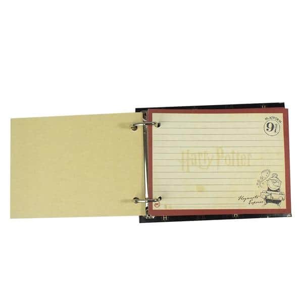 Mini caderno argolado, horizontal, 2 argolas, Harry Potter, 3822, DAC - PT 1 UN