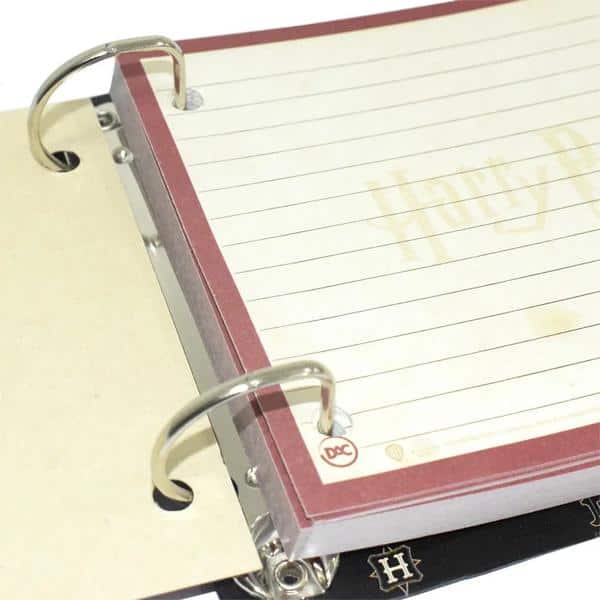 Mini caderno argolado, horizontal, 2 argolas, Harry Potter, 3822, DAC - PT 1 UN