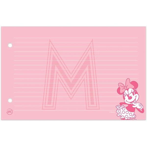 Mini Caderno Argolado, Horizontal, 2 Argolas, Disney Minnie, 3782, DAC - PT 1 UN