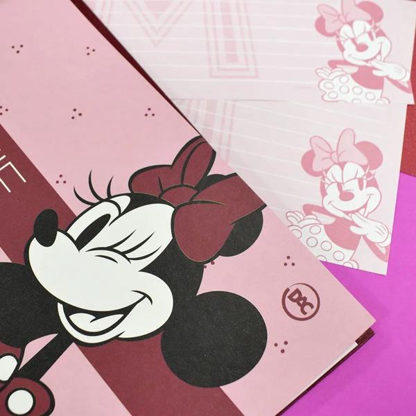 Mini Caderno Argolado, Horizontal, 2 Argolas, Disney Minnie, 3782, DAC - PT 1 UN