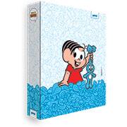 Fichários Universitários Turma da Mônica, 4 argolas sem zíper, 6494, Spiral - PT 1 UN