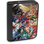 Fichários Universitários Liga da Justiça Justice League, 4 argolas com zíper, 4304, Spiral - PT 1 UN