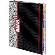 Fichário universitário, 4 argolas, Marvel, 3914, DAC - PT 1 UN