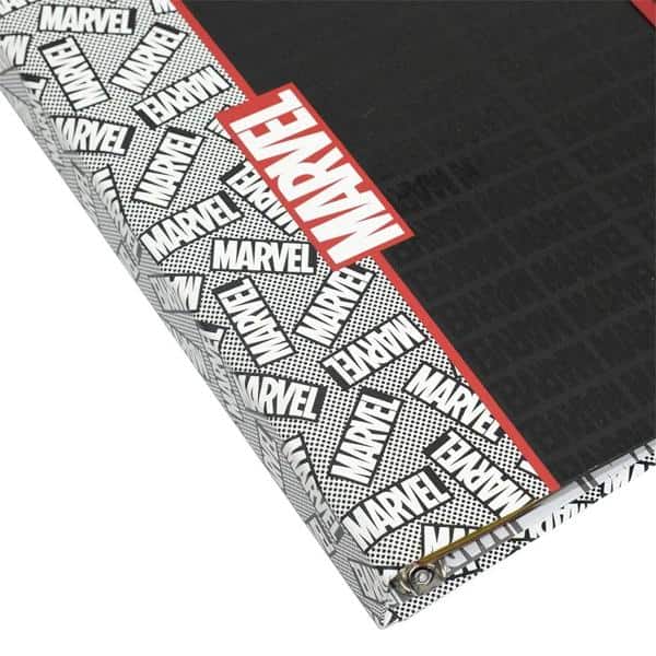 Fichário universitário, 4 argolas, Marvel, 3914, DAC - PT 1 UN