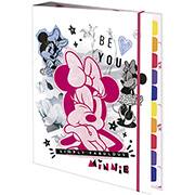 Fichário Universitário, 4 Argolas, Minnie Disney, 3939, DAC - PT 1 UN