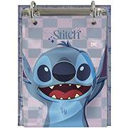 Mini Caderno Argolado, 2 argolas, 80 folhas, vertical, Stitch Disney, 4221, DAC - PT 1 UN Mini Caderno Argolado, 2 argolas, 80 folhas, vertical, Stitch Disney, 4221, DAC - PT 1 UN