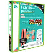 Fichário universitário A4, 4 argolas, capa personalizável, Verde, 5821, Chies - PT 1 UN Fichário universitário A4, 4 argolas, capa personalizável, Verde, 5821, Chies - PT 1 UN